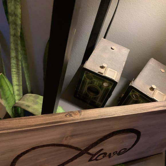 SOLD -Hand Wood Burns Infinity Love Sign - Picture 5 of 6